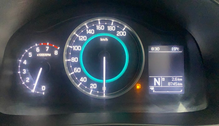 2023 Maruti IGNIS ZETA 1.2 AMT, Petrol, Automatic, 8,743 km, Odometer Image