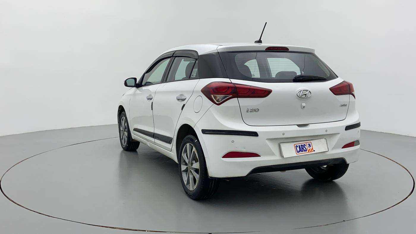 2017 Hyundai Elite i20 ASTA 1.2 (O), Petrol, Manual, 40,212 km, Left Back Diagonal