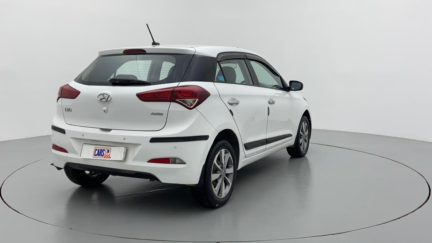 2017 Hyundai Elite i20 ASTA 1.2 (O), Petrol, Manual, 40,212 km, Right Back Diagonal