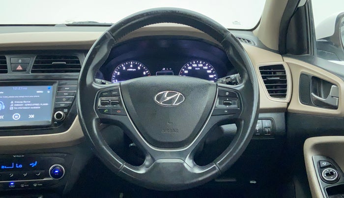 2017 Hyundai Elite i20 ASTA 1.2 (O), Petrol, Manual, 40,212 km, Steering Wheel Close Up