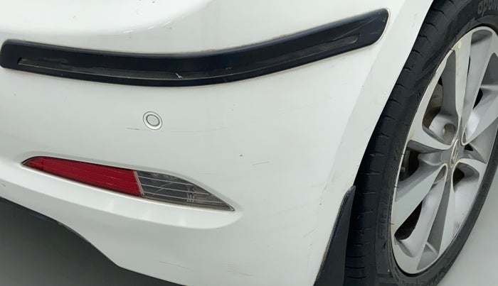 2017 Hyundai Elite i20 ASTA 1.2 (O), Petrol, Manual, 40,212 km, Rear bumper - Minor scratches