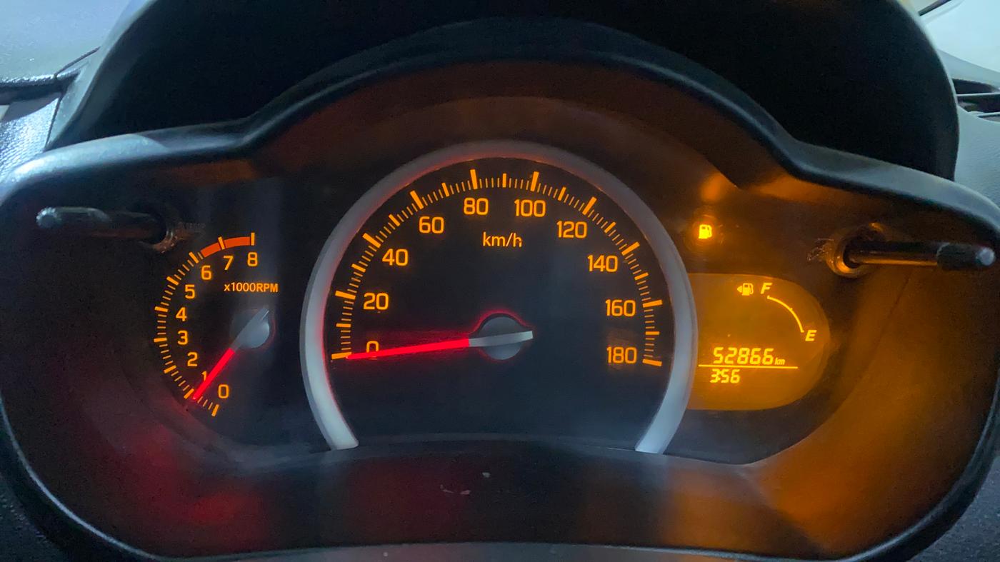 2018 Maruti Celerio X ZXI, Petrol, Manual, 52,883 km, Odometer Image