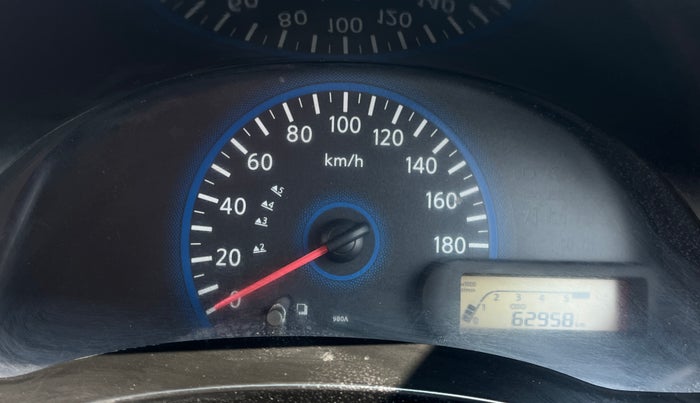 2015 Datsun Go T, Petrol, Manual, 62,942 km, Odometer Image