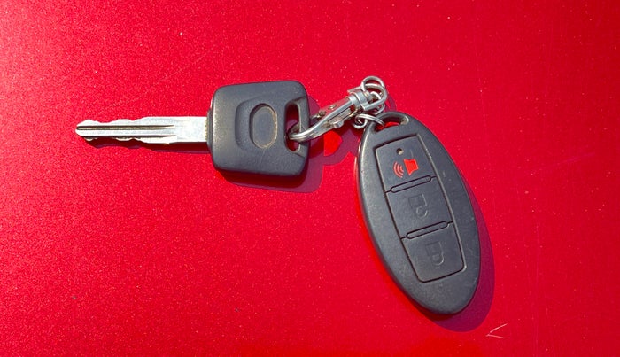 2015 Datsun Go T, Petrol, Manual, 62,942 km, Key Close Up