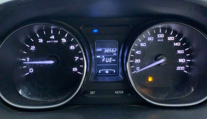 2018 Tata Tiago XZ PETROL, Petrol, Manual, 38,562 km, Odometer Image