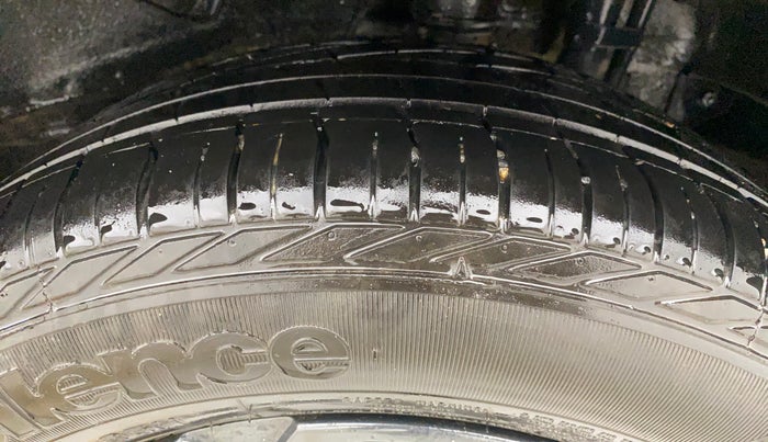 2021 Tata NEXON XZ PLUS (O) PETROL DARK EDITION, Petrol, Manual, 19,282 km, Left Rear Tyre Tread