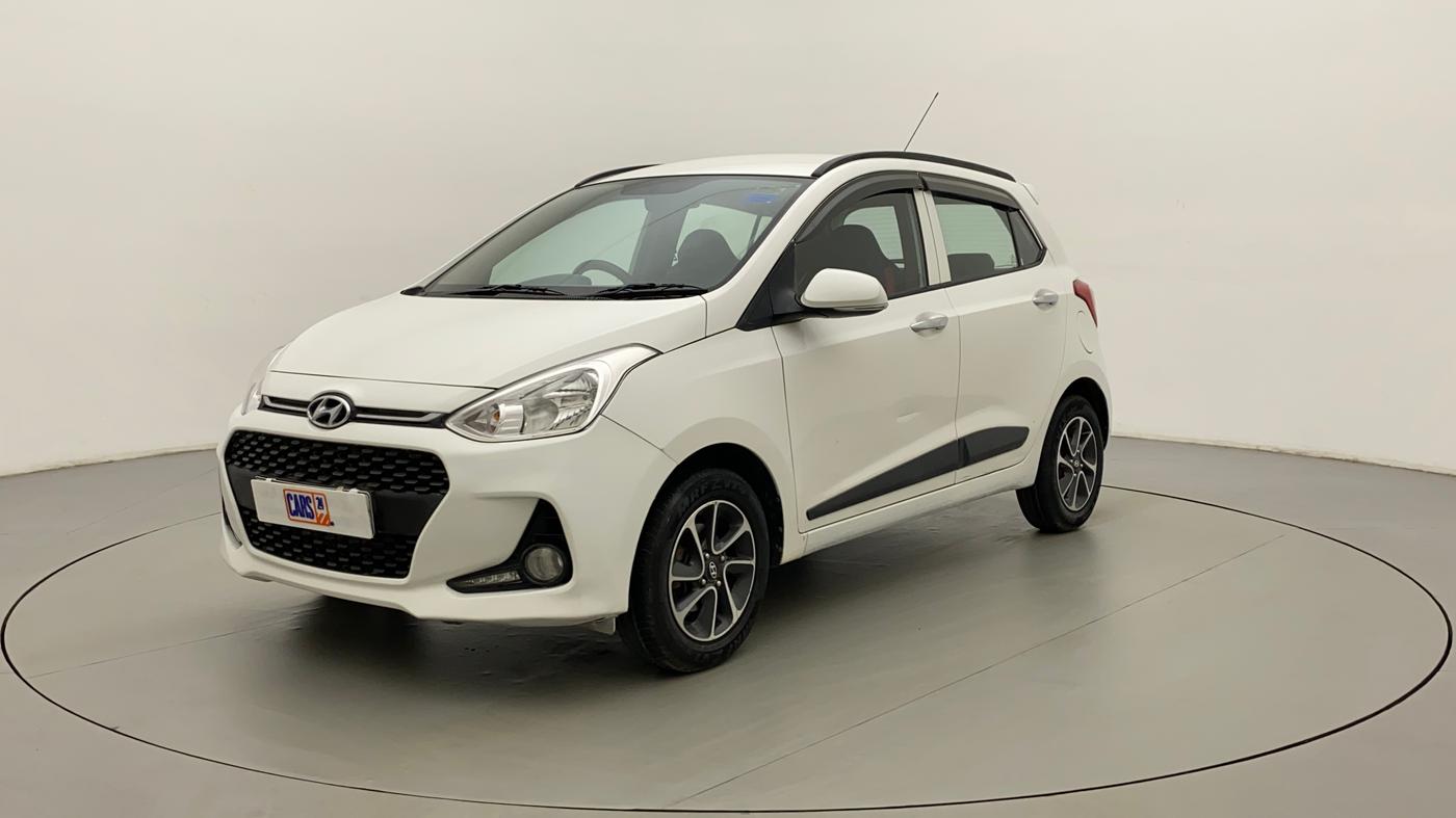 2017 Hyundai Grand i10 ASTA 1.2 KAPPA VTVT, Petrol, Manual, 64,605 km, Left Front Diagonal