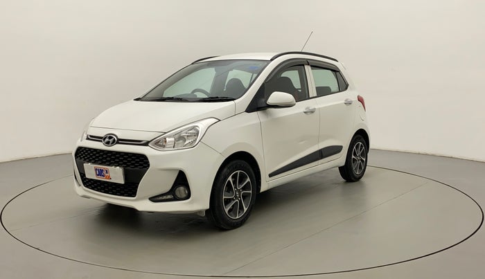 2017 Hyundai Grand i10 ASTA 1.2 KAPPA VTVT, Petrol, Manual, 64,605 km, Left Front Diagonal