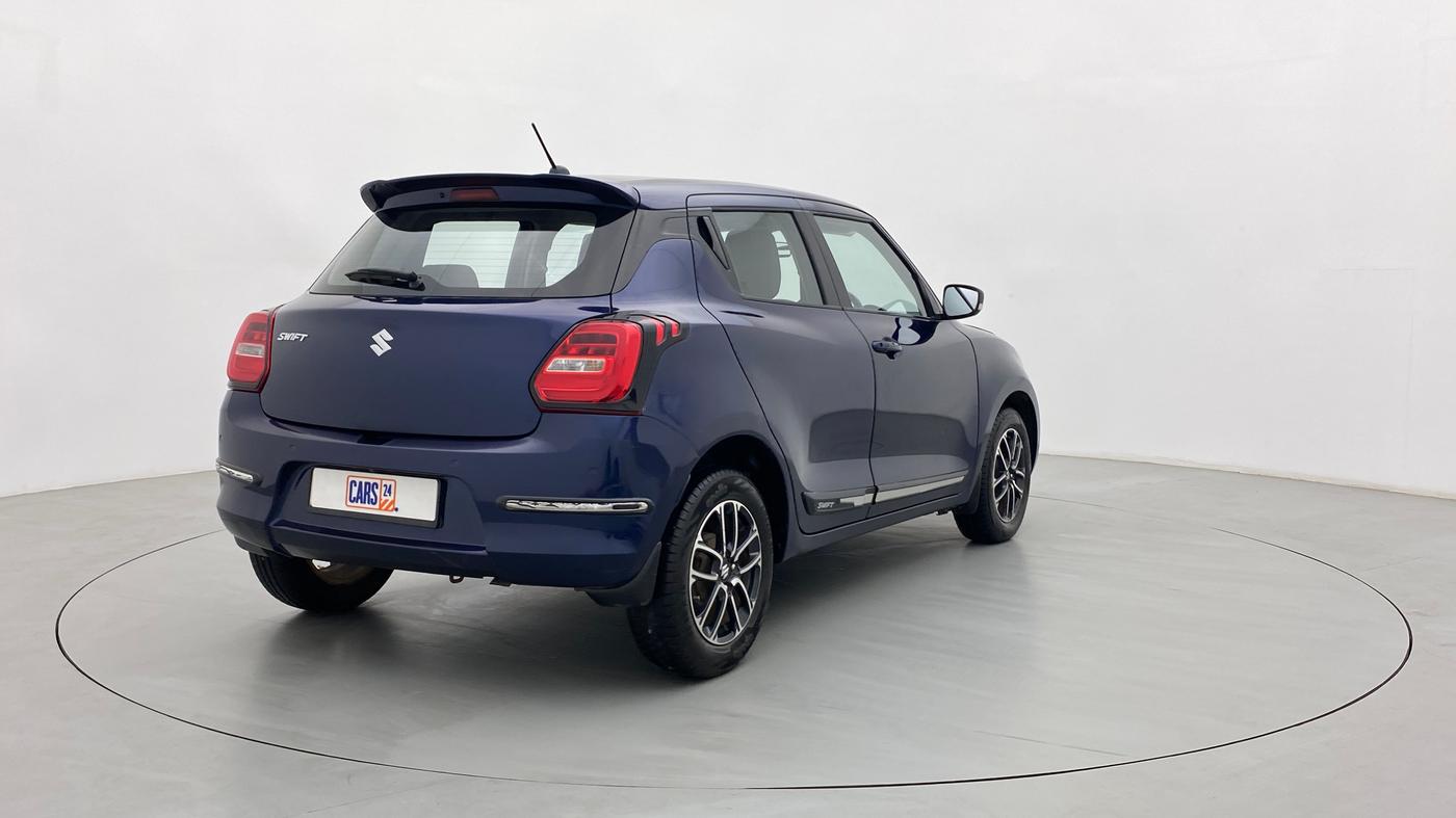 2018 Maruti Swift ZXI + AMT, Petrol, Automatic, 94,642 km, Right Back Diagonal