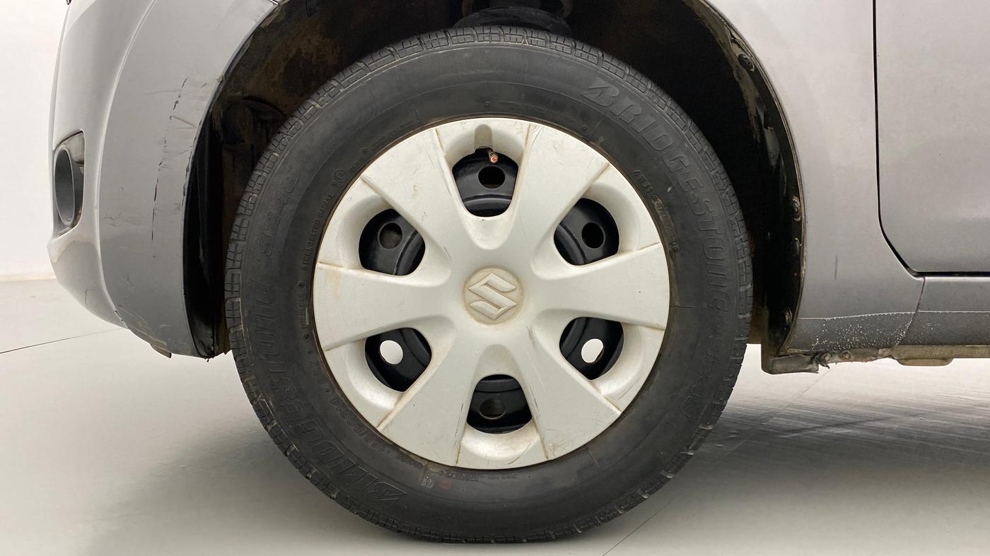 2010 Maruti Ritz VXI, Petrol, Manual, 48,079 km, Left Front Wheel