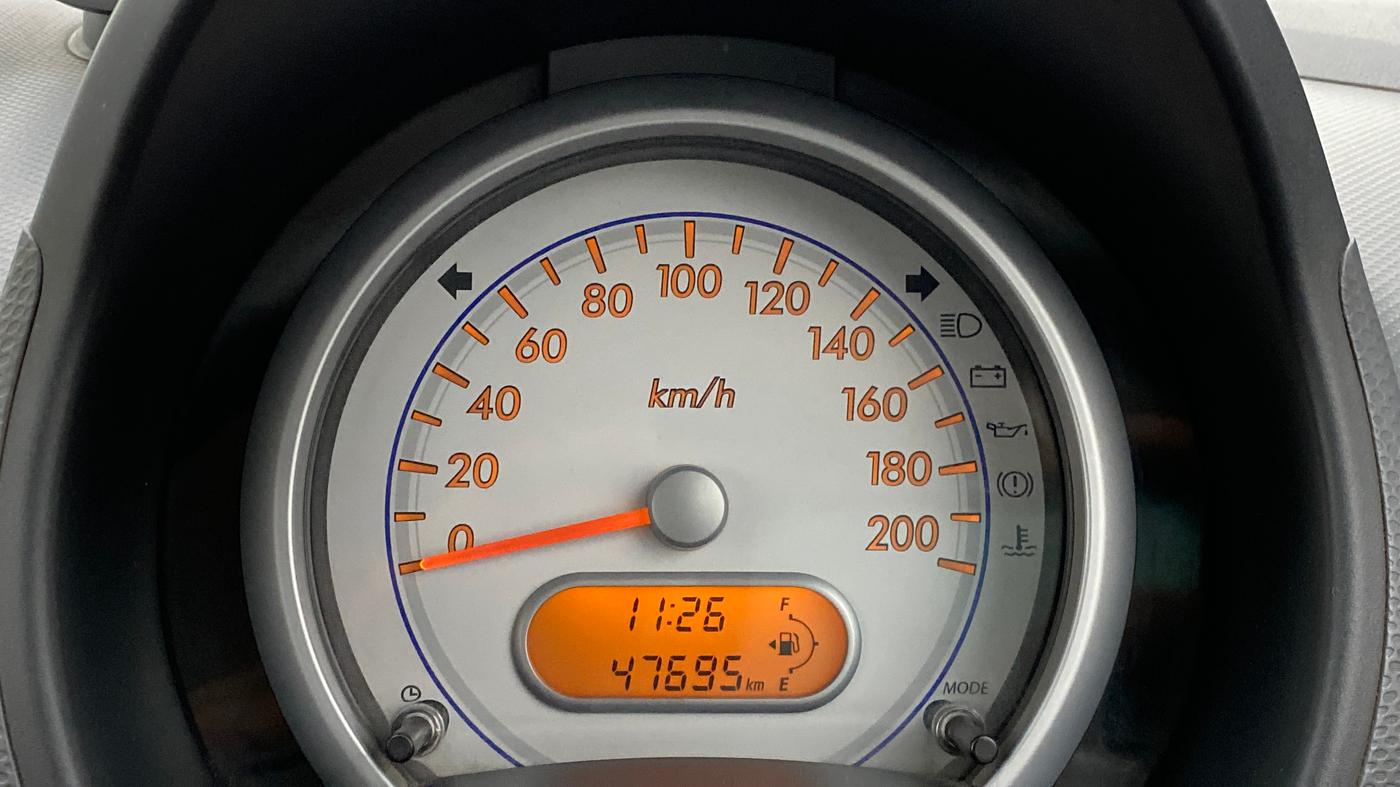 2010 Maruti Ritz VXI, Petrol, Manual, 48,079 km, Odometer Image