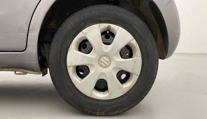 2010 Maruti Ritz VXI, Petrol, Manual, 48,079 km, Left Rear Wheel