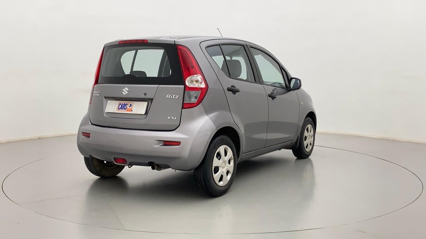 2010 Maruti Ritz VXI, Petrol, Manual, 48,079 km, Right Back Diagonal