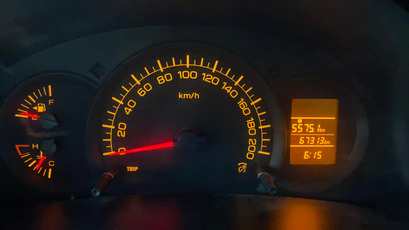 2014 Maruti Swift Dzire LXI, CNG, Manual, 67,340 km, Odometer Image