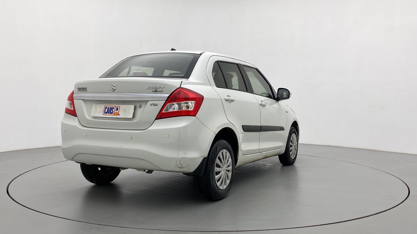 2016 Maruti Swift Dzire VDI ABS, Diesel, Manual, 96,068 km, Right Back Diagonal