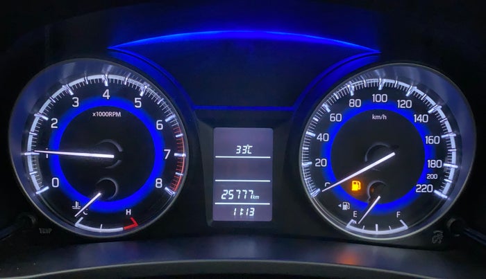 2020 Maruti Baleno DELTA PETROL 1.2, Petrol, Manual, 25,777 km, Odometer Image
