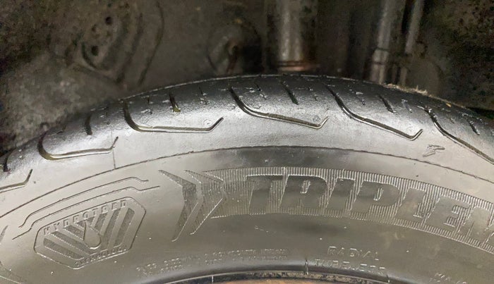 2022 Tata NEXON XM SUNROOF DIESEL, Diesel, Manual, 99,167 km, Left Rear Tyre Tread