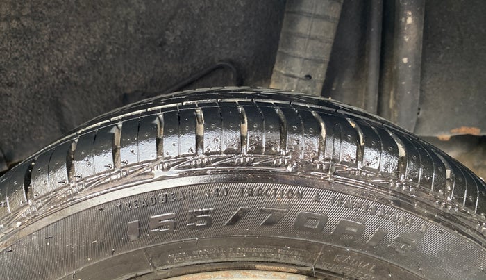 2018 Datsun Go T, Petrol, Manual, 30,404 km, Left Rear Tyre Tread