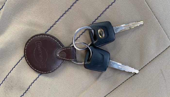 2018 Datsun Go T, Petrol, Manual, 30,404 km, Key Close Up