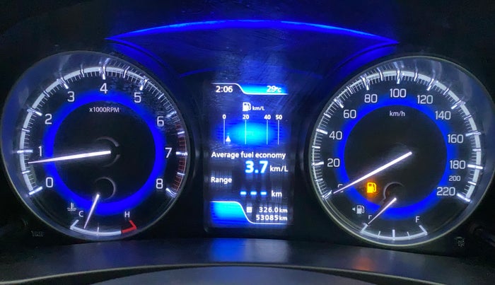 2018 Maruti Baleno ALPHA PETROL 1.2, Petrol, Manual, 53,085 km, Odometer Image