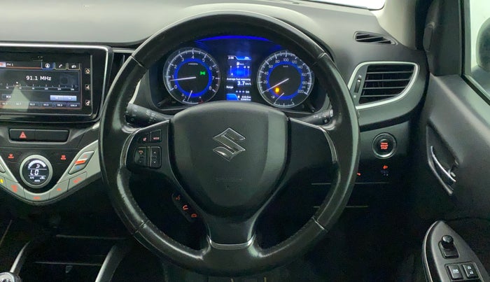 2018 Maruti Baleno ALPHA PETROL 1.2, Petrol, Manual, 53,085 km, Steering Wheel Close Up