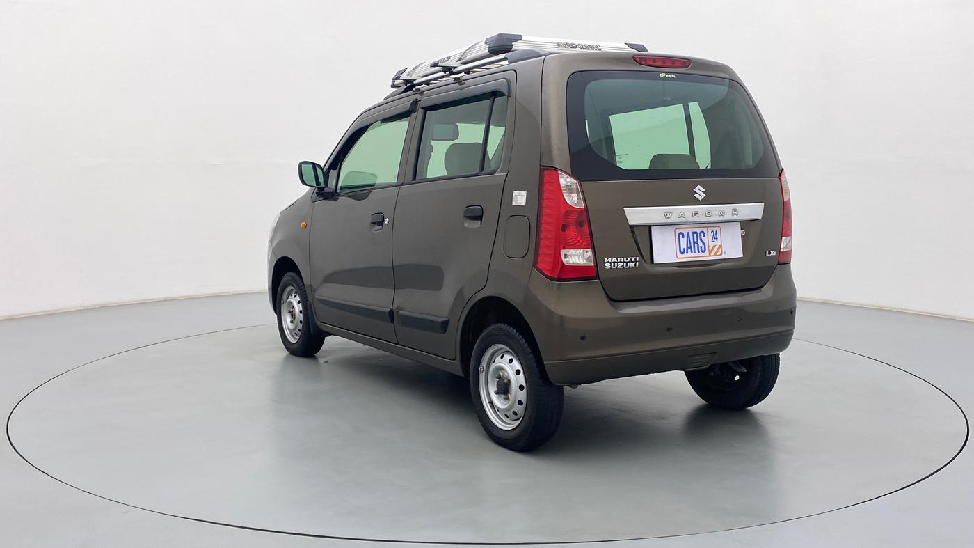 2014 Maruti Wagon R 1.0 LXI CNG, CNG, Manual, 81,081 km, Left Back Diagonal