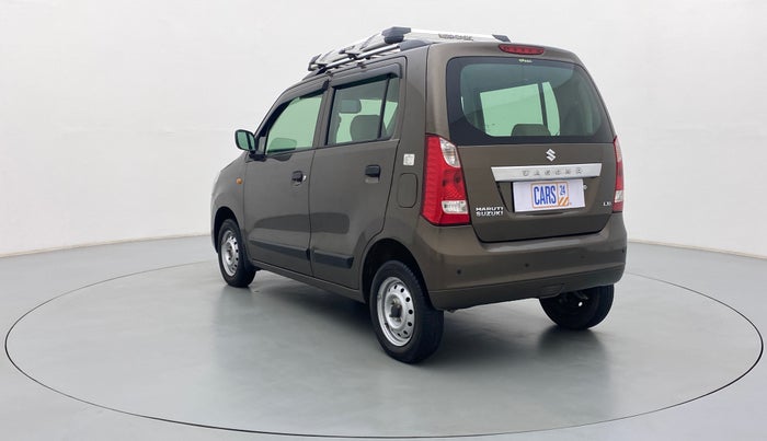 2014 Maruti Wagon R 1.0 LXI CNG, CNG, Manual, 81,081 km, Left Back Diagonal