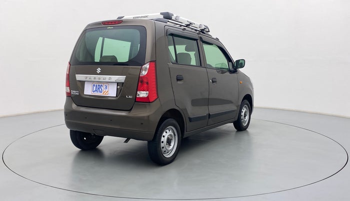 2014 Maruti Wagon R 1.0 LXI CNG, CNG, Manual, 81,081 km, Right Back Diagonal
