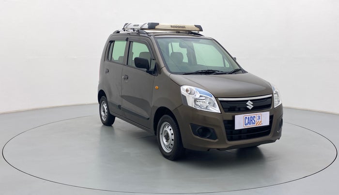 2014 Maruti Wagon R 1.0 LXI CNG, CNG, Manual, 81,081 km, Right Front Diagonal