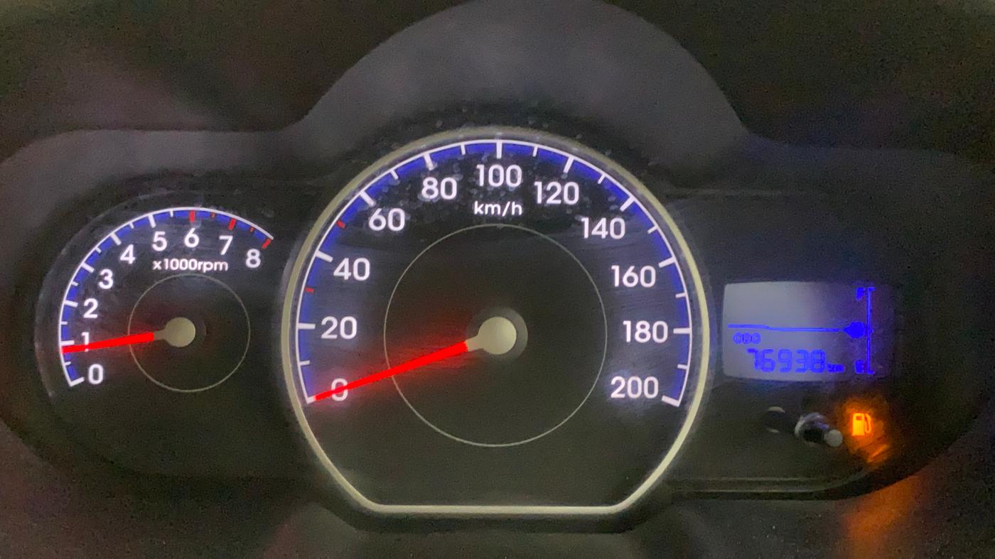 2015 Hyundai i10 SPORTZ 1.1, Petrol, Manual, 76,938 km, Odometer Image