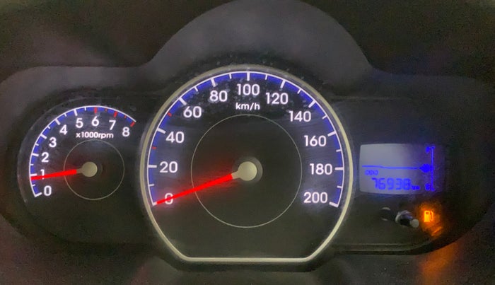 2015 Hyundai i10 SPORTZ 1.1, Petrol, Manual, 76,938 km, Odometer Image