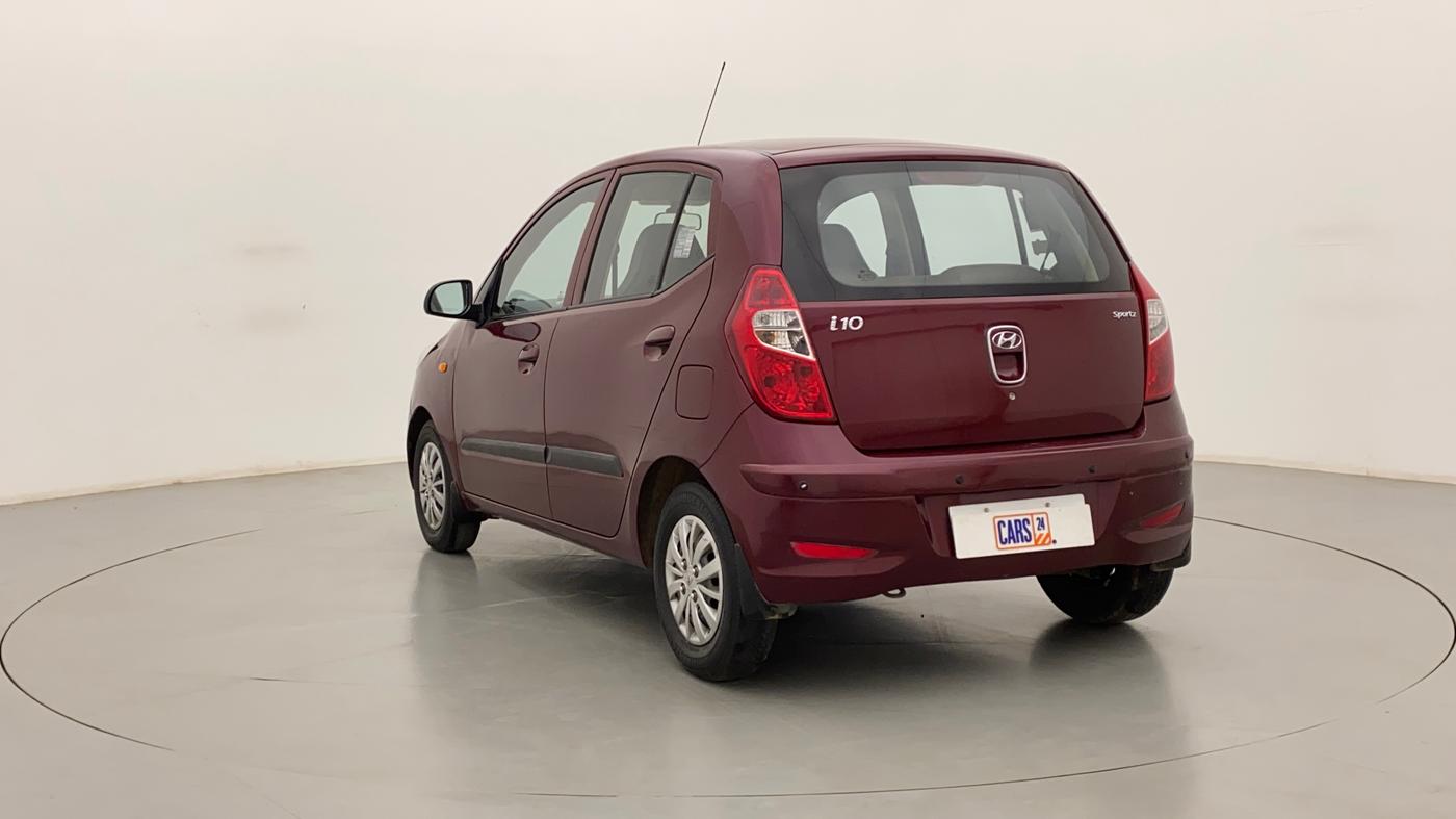 2015 Hyundai i10 SPORTZ 1.1, Petrol, Manual, 76,938 km, Left Back Diagonal