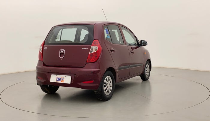 2015 Hyundai i10 SPORTZ 1.1, Petrol, Manual, 76,938 km, Right Back Diagonal