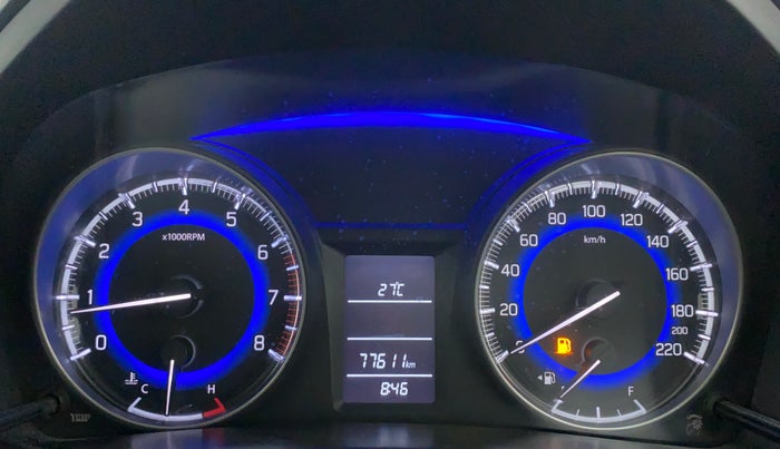 2016 Maruti Baleno DELTA PETROL 1.2, Petrol, Manual, 77,611 km, Odometer Image