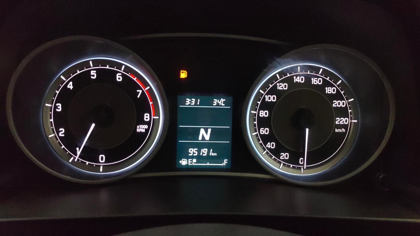 2021 Maruti Dzire ZXI AMT, Petrol, Automatic, 95,198 km, Odometer Image