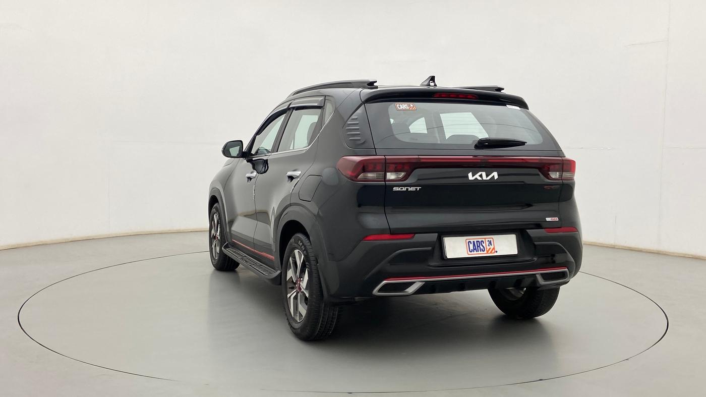 2023 KIA SONET GTX PLUS 1.0 IMT, Petrol, Manual, 2,095 km, Left Back Diagonal