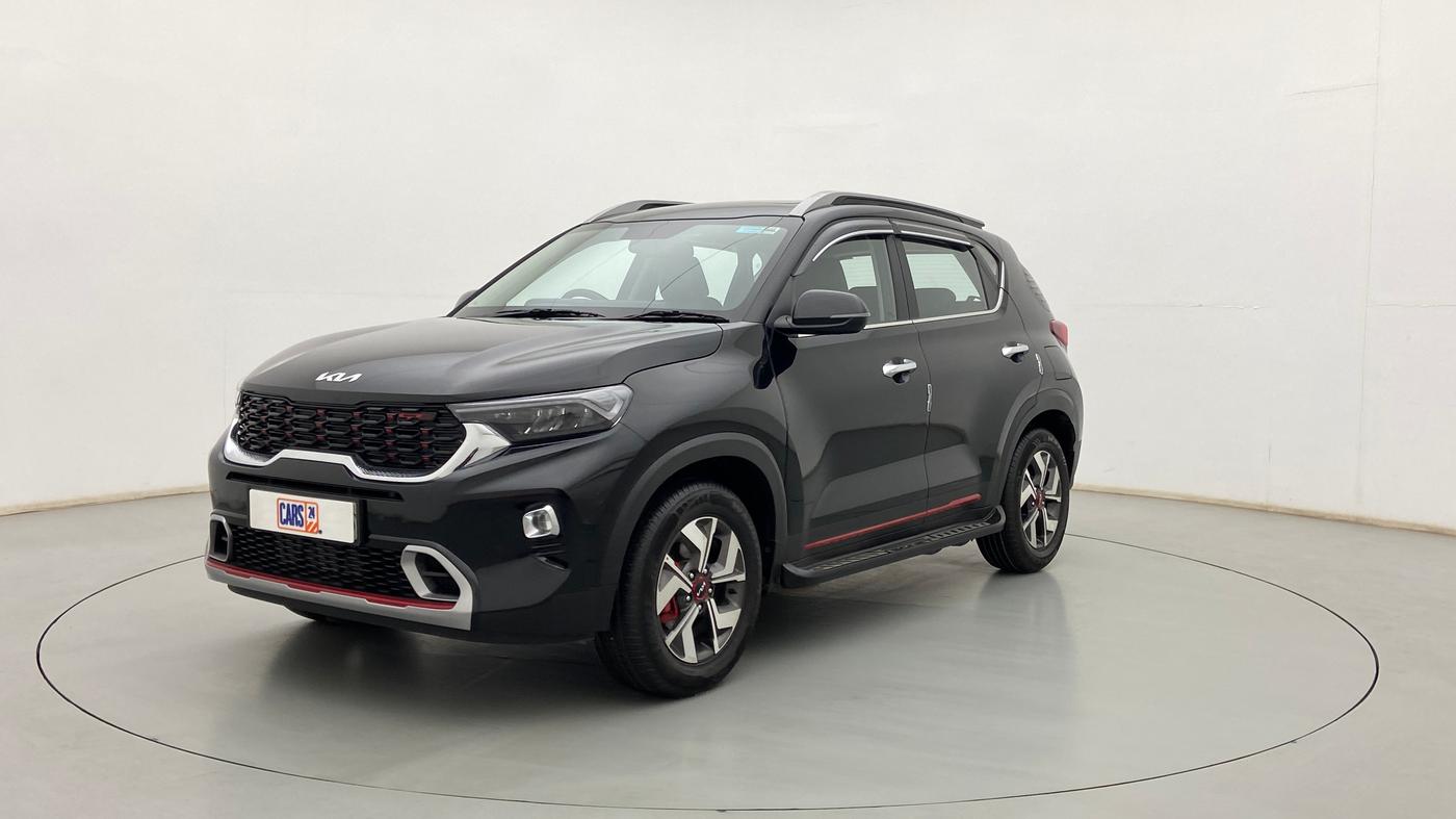 2023 KIA SONET GTX PLUS 1.0 IMT, Petrol, Manual, 2,095 km, Left Front Diagonal