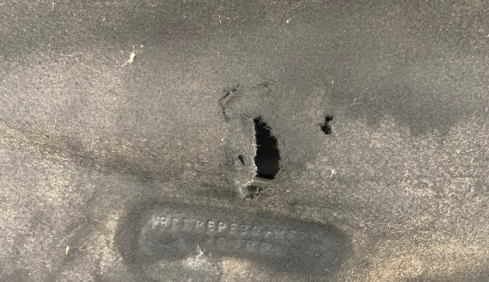 2018 Maruti IGNIS DELTA 1.2 K12, Petrol, Manual, 25,031 km, Bonnet (hood) - Insulation cover has minor damage
