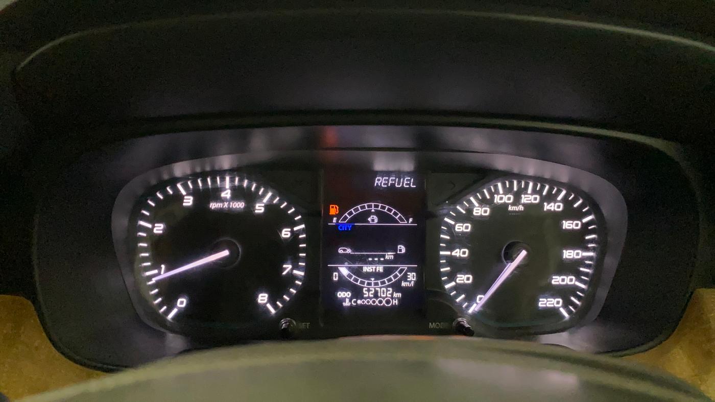 2022 Tata PUNCH ACCOMPLISHED MT, Petrol, Manual, 52,691 km, Odometer Image