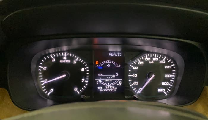 2022 Tata PUNCH ACCOMPLISHED MT, Petrol, Manual, 52,691 km, Odometer Image