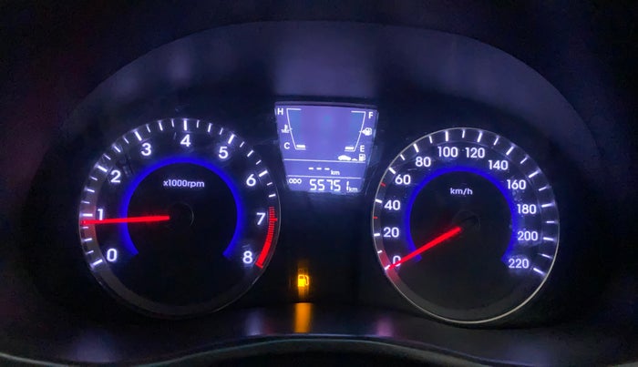 2016 Hyundai Verna 1.6 VTVT S, Petrol, Manual, 55,743 km, Odometer Image