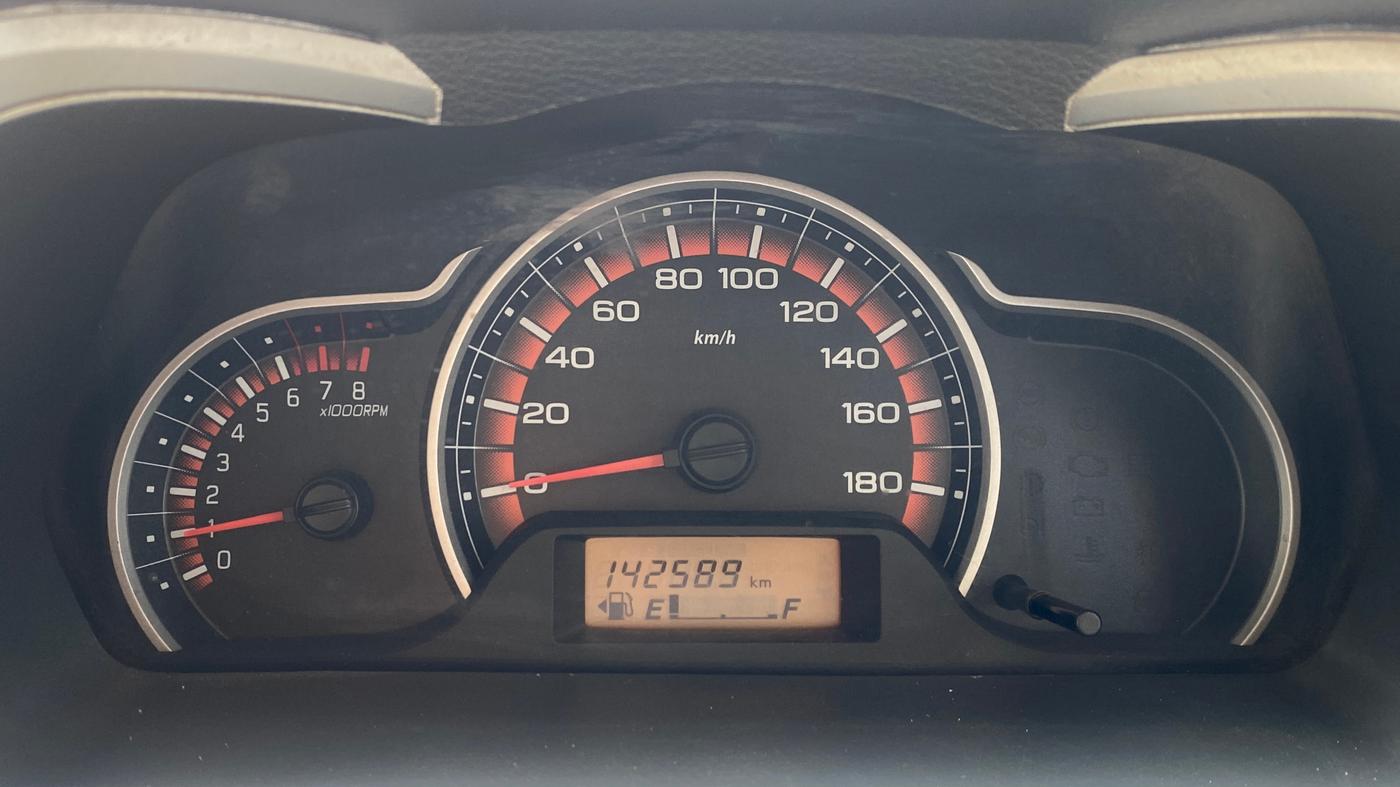 2018 Maruti Alto K10 VXI (O), Petrol, Manual, 1,42,589 km, Odometer Image