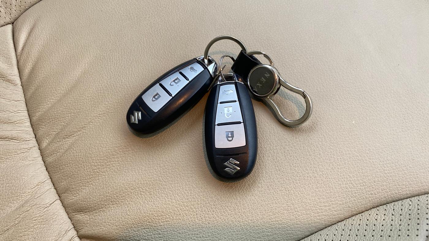 2025 Maruti Ciaz ALPHA 1.5 SHVS PETROL, Petrol, Manual, 9,785 km, Key Close Up