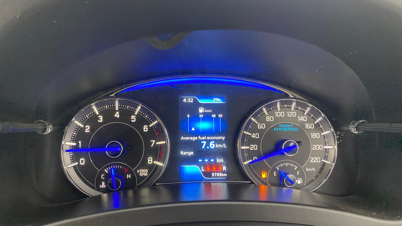 2025 Maruti Ciaz ALPHA 1.5 SHVS PETROL, Petrol, Manual, 9,785 km, Odometer Image