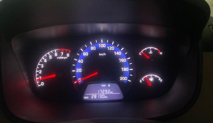 2014 Hyundai Xcent S 1.2, Petrol, Manual, 28,130 km, Odometer Image