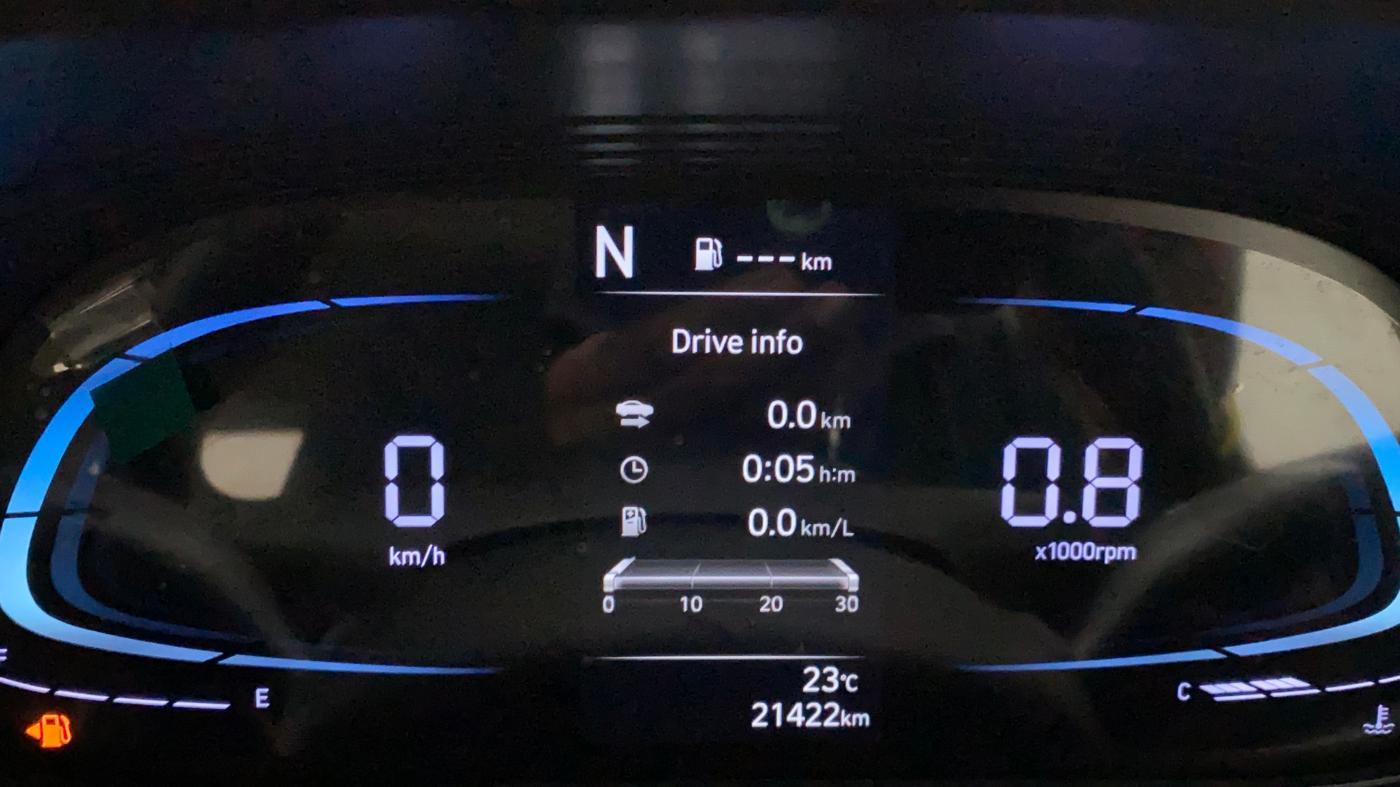 2022 Hyundai VENUE SX 1.0 (O) TURBO IMT, Petrol, Manual, 21,422 km, Odometer Image