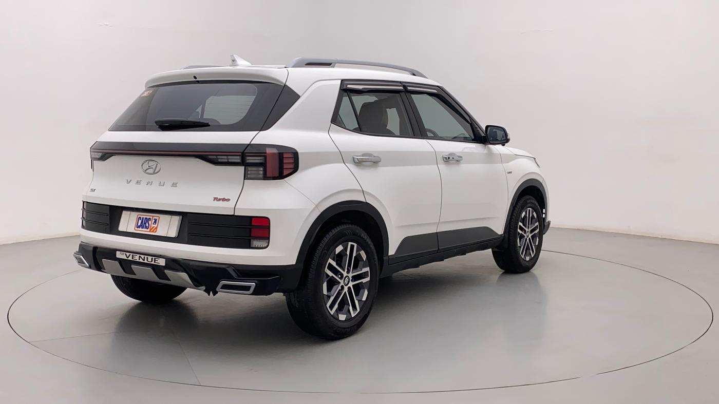 2022 Hyundai VENUE SX 1.0 (O) TURBO IMT, Petrol, Manual, 21,422 km, Right Back Diagonal