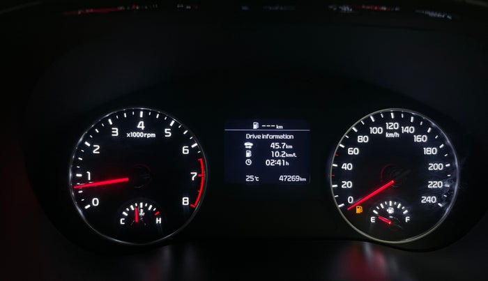 2021 KIA SELTOS HTK 1.5 PETROL, Petrol, Manual, 47,224 km, Odometer Image