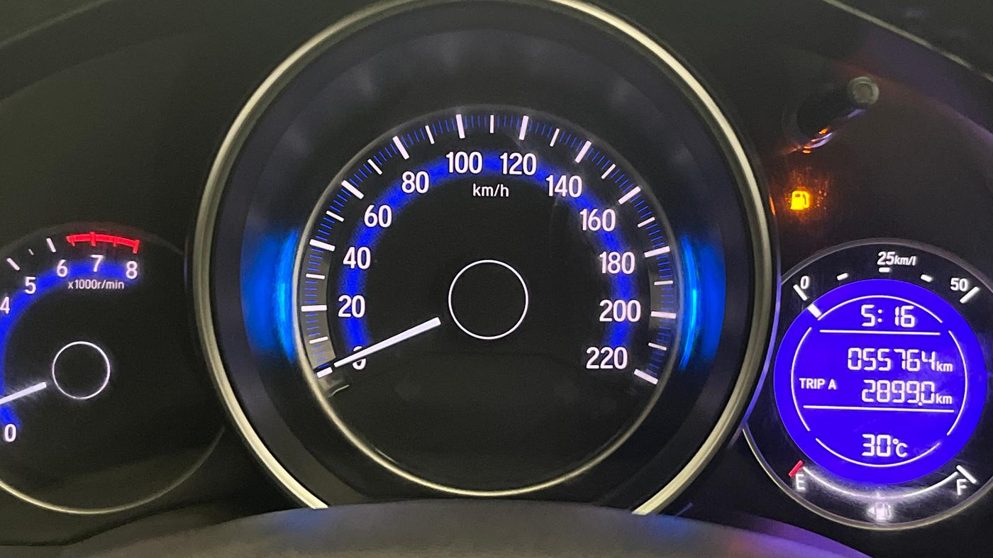 2018 Honda WR-V 1.2L I-VTEC VX MT, Petrol, Manual, 55,745 km, Odometer Image