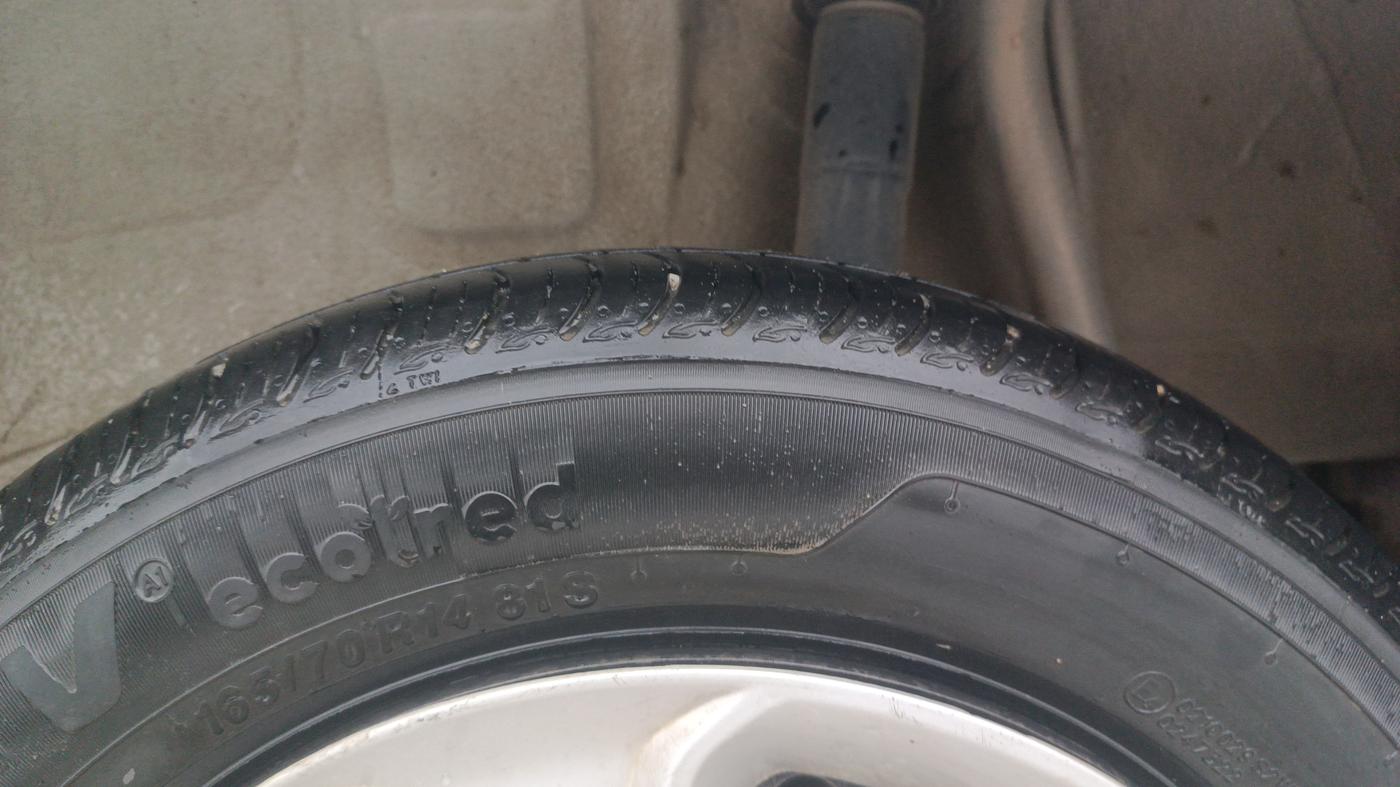 2021 Maruti S PRESSO VXI+, Petrol, Manual, 71,273 km, Left Rear Tyre Tread